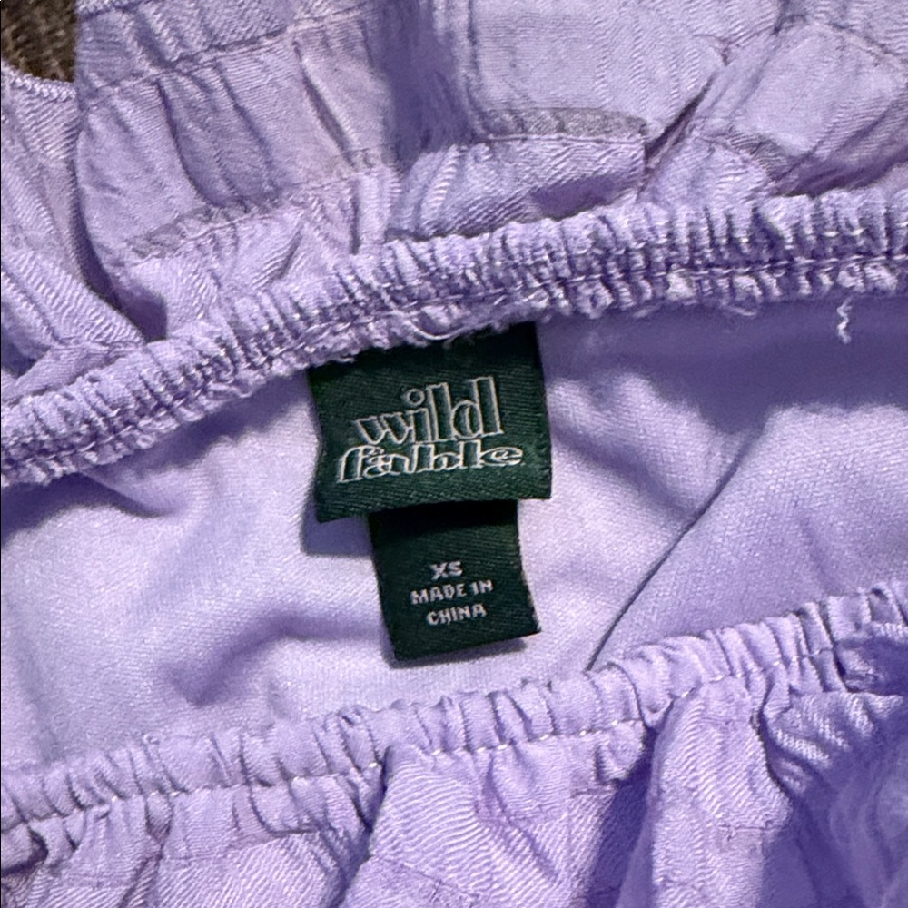 Wild Fable Lilac Ruffled Dress - Picture 2 of 3